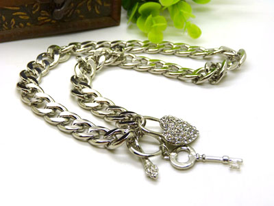 韩国时尚长款毛衣链女民族百搭装饰项链复古衣服挂件吊坠