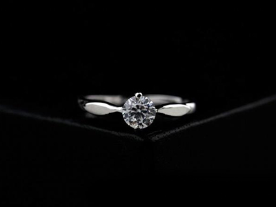 新款 仿真戒子结婚指环女款八心八箭锆石-12号