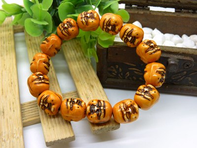 正品弥勒佛头手链手串佛珠佛串 招财辟邪转运男女