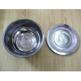 鼓形涨形状缸 油鼓 油桶 加厚调料盆 -不锈钢油盆	