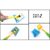 清洗方便不伤手强力去污刷/清洁刷(混色)	