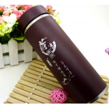 学生杯 不锈钢保温杯 防漏保温茶杯 /440紫砂	