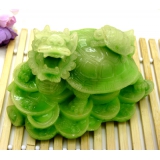 龙龟 金钱龟 招财风水摆件 /玉金钱龟