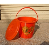25L 家有喜事婚庆用品水桶 -防摔喜字带盖水桶（带盖）705