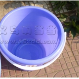 塑料圆塑料桶 储水桶提水桶 -防摔水桶（无盖）813