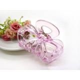 韩国 摔不断树脂镂空蝴蝶结发爪夹盘发发饰 发夹-9331