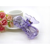 韩国 摔不断树脂镂空蝴蝶结发爪夹盘发发饰 发夹-9338