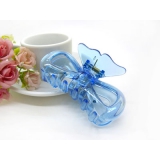 韩国 摔不断树脂镂空蝴蝶结发爪夹盘发发饰 发夹-9338