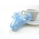 韩国 摔不断树脂镂空蝴蝶结发爪夹盘发发饰 发夹-9005