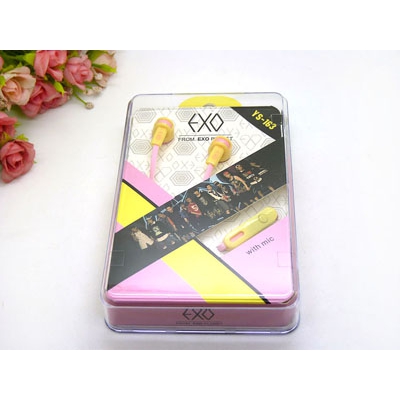新款 EXO 糖果色入耳式耳机 耳塞 通用耳机 -10号