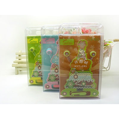正品 MYT-031   手机耳机 入耳许愿树带麦语音耳机 -8号
