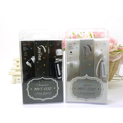 smiyte 运动mp3带麦调节音量通用线控可通话入耳式耳机 -8号