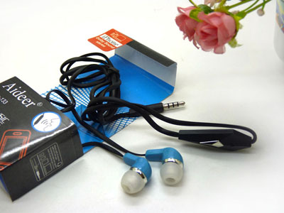 Aideer 通用耳塞式运动耳机重低音线控入耳式耳塞 -19号