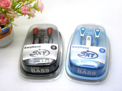 SNY 通用耳机耳塞式带话筒耳麦运动耳机 -17号