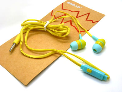 BINBAO 通用耳机耳塞式带话筒耳麦运动耳机 -17号