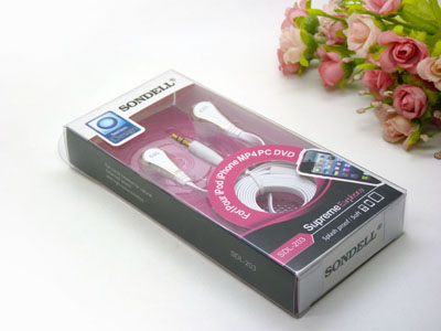 SONDELL 手机耳机电脑 通用耳塞式运动耳机重低音线控入耳式耳塞 -14号