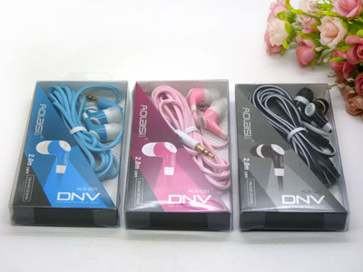 DNV 入耳式耳机重低音手机电脑MP3通用耳机魔音面条线控音乐耳麦耳塞 -14号