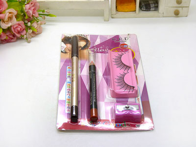 新款 化妆工具笔专用 眉笔+唇笔+睫毛+转笔刀4件套-A10