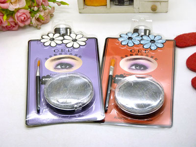 新款 深咖浅咖中咖/可做鼻影暗影/眉粉/流金魅感三色眉粉MF03