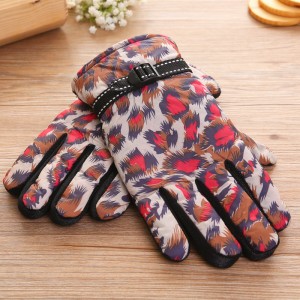 个性多彩户外手套 男女户外迷彩手套运动手套户外训练手套-混色