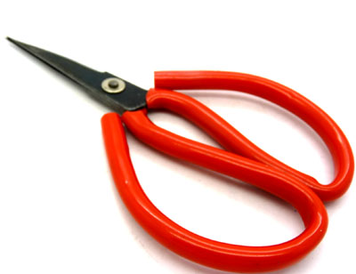 2号剪刀 家用剪刀 不锈钢 家庭办公文具剪刀 尖头剪 皮革剪刀