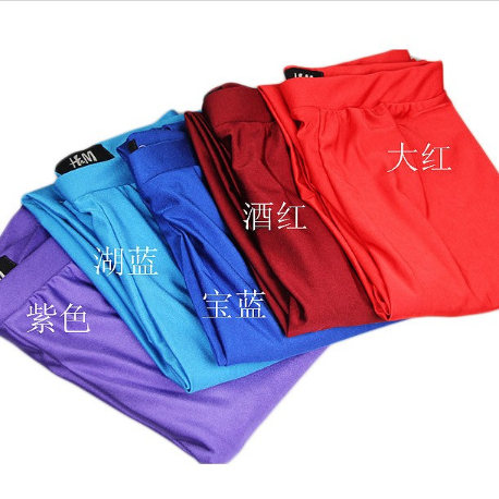 潮流新款荧光打底裤/九分...