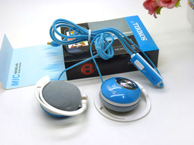 正品 SLNDELL 耳机入耳式 MP3手机通用音乐线控通话耳麦 -20号