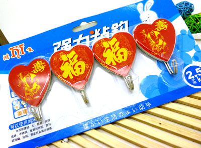 强力粘钩 挂钩 衣钩 简...