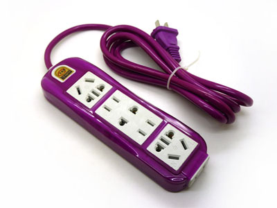 正品8孔插班插座 拖线板2米移动式电源转换器 -A32