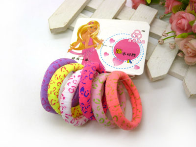 2015韩版发绳头绳发饰头饰黑色橡皮筋超值批发 -6根吊小皮筋