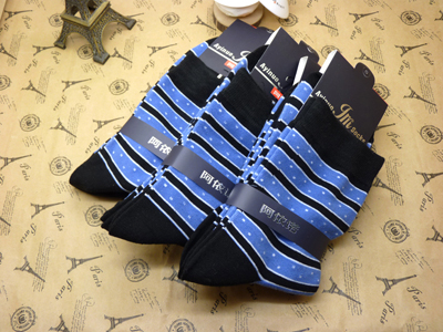 新款 冬季男士厚款全棉袜子时尚休闲拼色棉线男袜批发