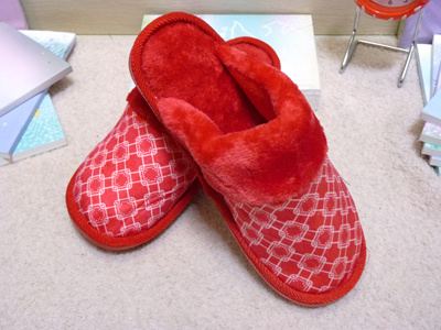 新款 秋冬格子加厚保暖男女家居鞋毛绒接口居家情侣棉拖鞋