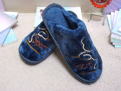 冬季男女包跟厚底可爱小熊防滑保暖毛绒棉拖鞋