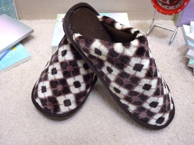 冬季男女情侣棉拖包跟地板保暖居家软底毛绒棉拖鞋