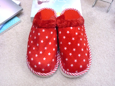 手工冬季居家棉拖鞋棉鞋拖鞋保暖鞋 男女情侣防滑牛筋底拖鞋