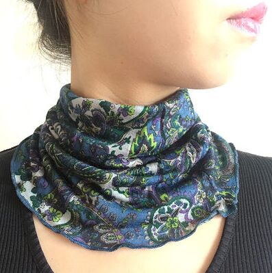 女款围脖脖套 女 冬季防晒百变无缝魔术头巾 套头围脖 -围脖