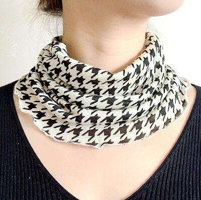 女款围脖脖套 女 冬季防晒百变无缝魔术头巾 套头围脖 -围脖