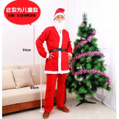 欢乐的圣诞节必备圣诞腐蚀圣诞老人衣服节日用品-儿童款