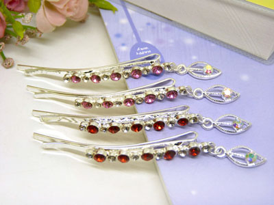 水钻皇冠一字夹边夹发夹对卡对夹刘海卡发饰头饰品 -35号