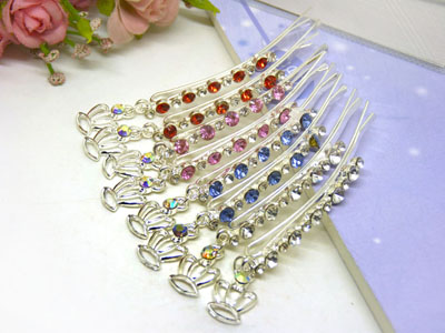 水钻皇冠一字夹边夹发夹对卡对夹刘海卡发饰头饰品 -35号