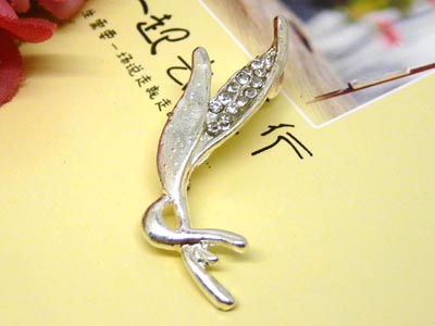 新款时尚水钻胸针丝巾扣胸花别针披肩扣领针女礼物 -2号