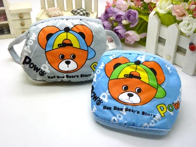 冬季可爱卡通口罩动漫成人 保暖防尘防雾防晒口罩里料纯棉 -2号