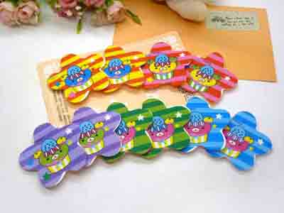 新款 儿童魔法贴米奇花朵刘海贴万能无痕粘发帖头饰品发饰 -卡通魔法贴2支装