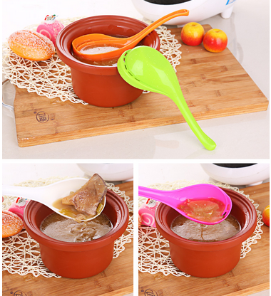 食品级PP两用侧漏汤勺创意家用厨具勺子大汤勺漏勺