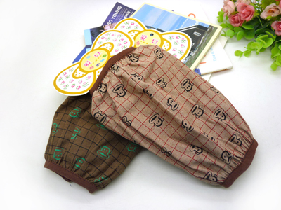 新款 韩版卡通短袖套儿童成人护袖防污套袖 -8号