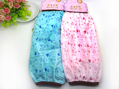 韩国儿童冬季中长款袖套女士办公套袖防污护袖成人绒布袖筒 -1号