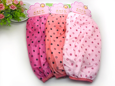 韩国儿童冬季中长款袖套女士办公套袖防污护袖成人绒布袖筒 -1号