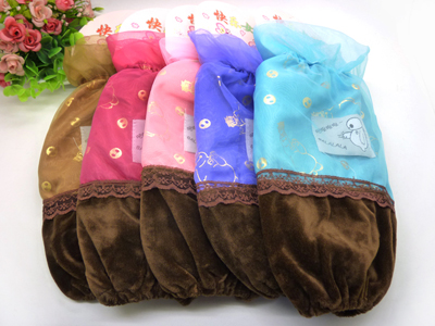 新款 长款防水防污秋冬季套袖/成人儿童双层蕾丝袖头批发 -6号