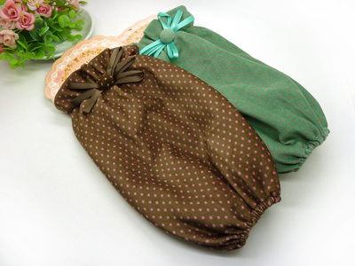 新款 长款防水防污秋冬季套袖/成人儿童双层蕾丝袖头批发 -6号