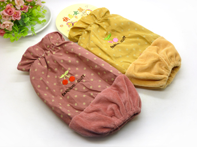 新款 长款防水防污秋冬季套袖/成人儿童双层蕾丝袖头批发 -6号